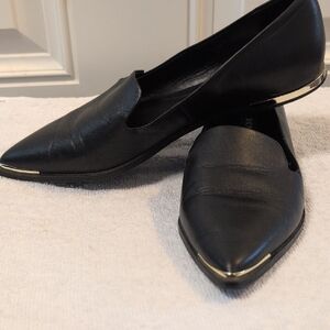 DKNY LONA- FLAT- Elegant Black Women's Loafers